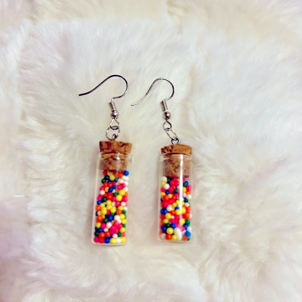 SPRINKLE JAR BAKER EARRINGS
